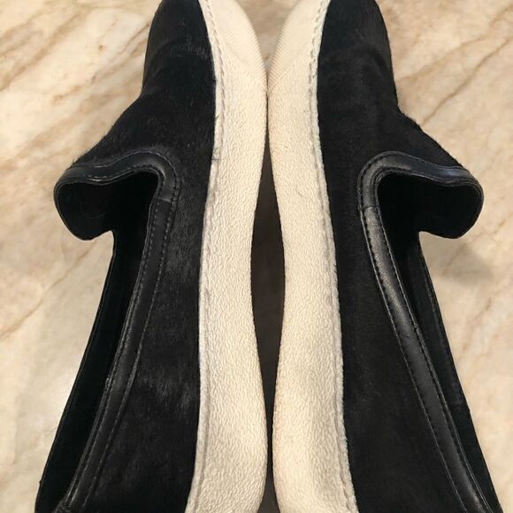 Sam Edelman Becker Black Calf Hair Slip-ons - Picture 4 of 8